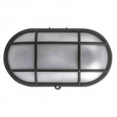 Φωτιστικό Χελώνα Επίτοιχη με ντουί Ε27 Polycarbonate Γραφίτη IP44 21-8041